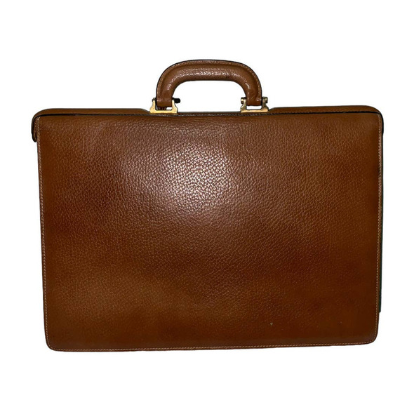 Loewe LOEWE Madrid Vintage Leather Men’s Briefcase - Picture 9 of 16